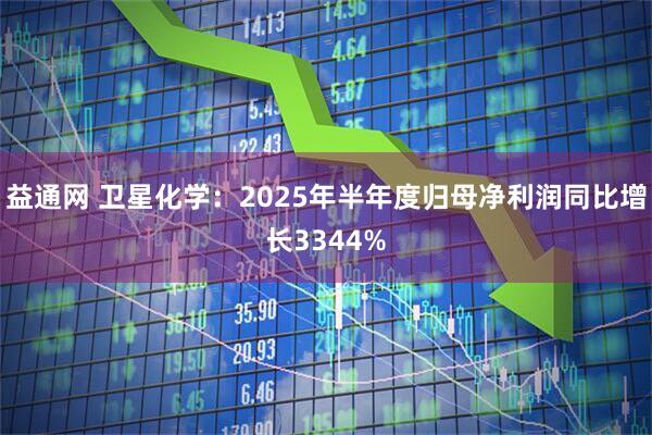 益通网 卫星化学：2025年半年度归母净利润同比增长3344%