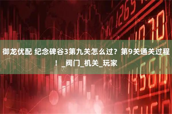 御龙优配 纪念碑谷3第九关怎么过？第9关通关过程！_阀门_机关_玩家